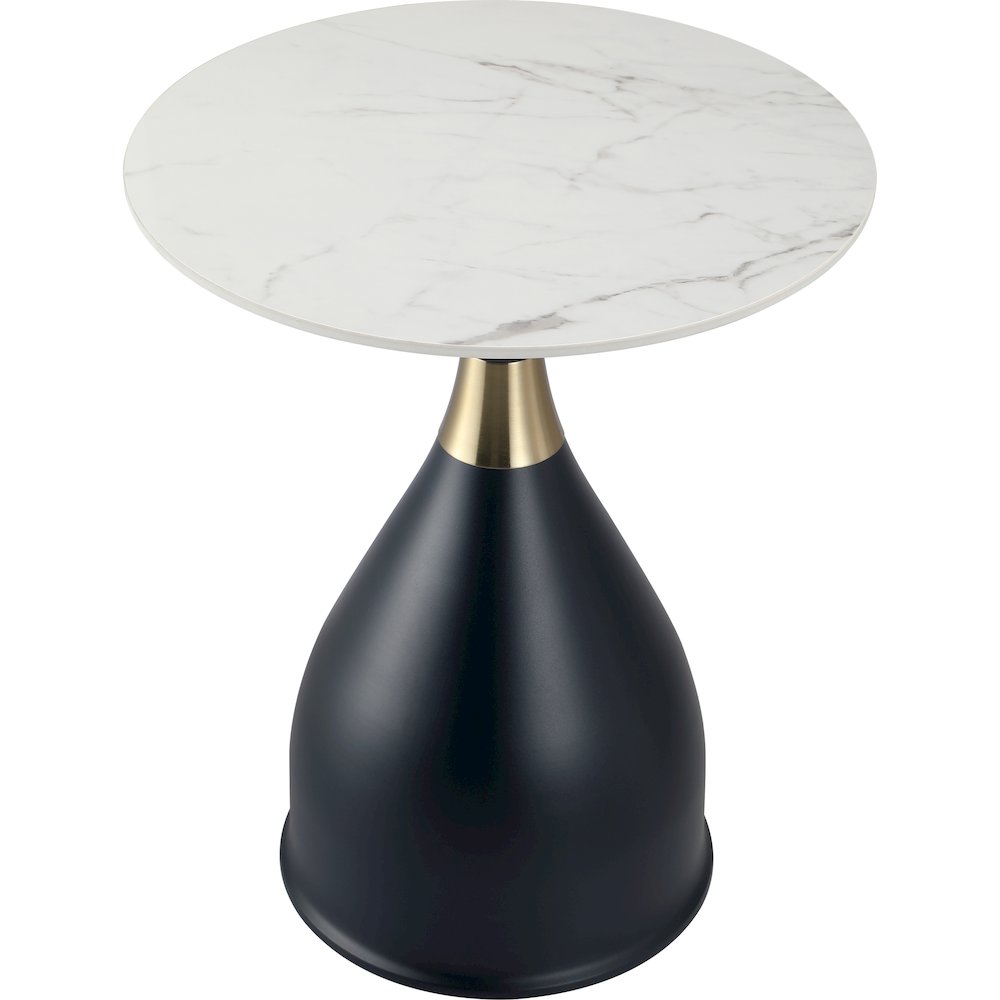 Bento Collection Modern End Table In Black. Picture 19