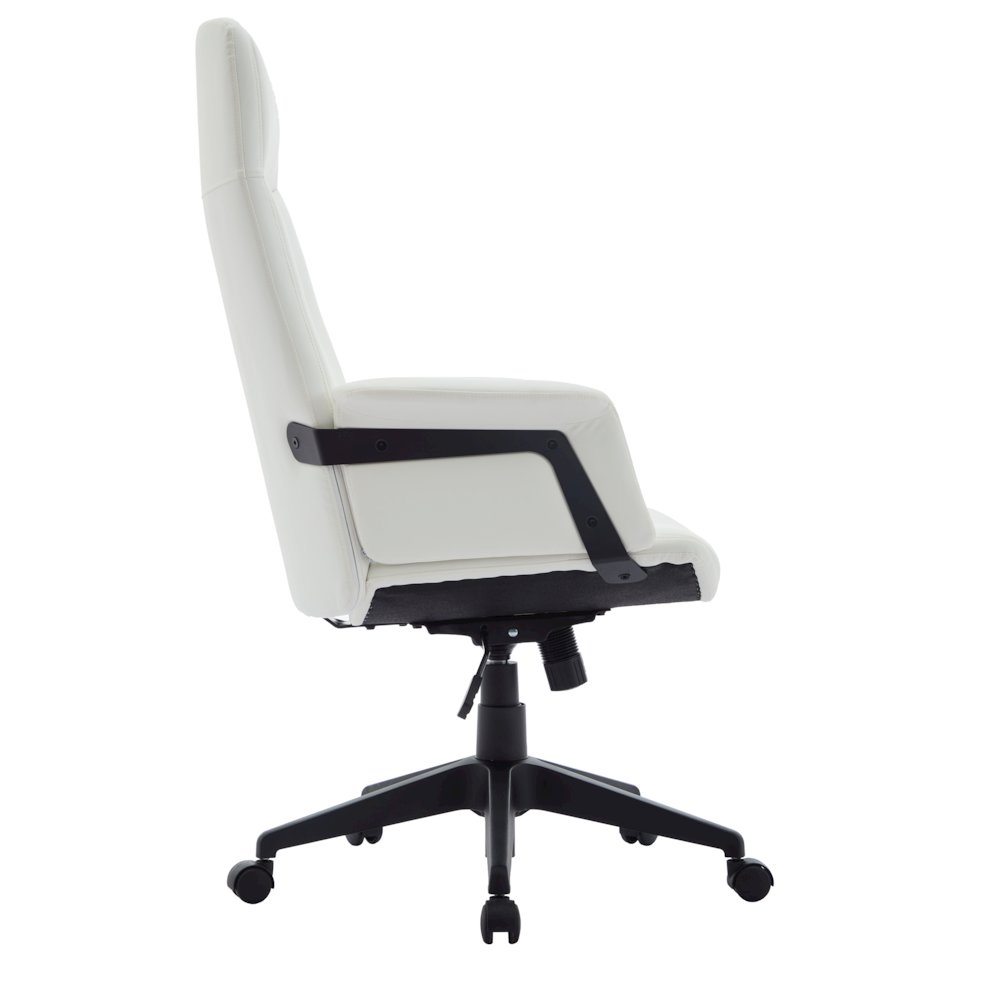 Inifini Collection Modern Office Chair In White. Picture 8