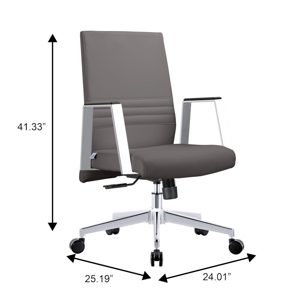 Aleen Office Chair in Grey. Picture 1