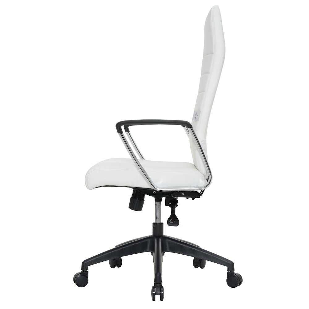 Hilton Modern High-Back Leather Office Chair. Picture 16