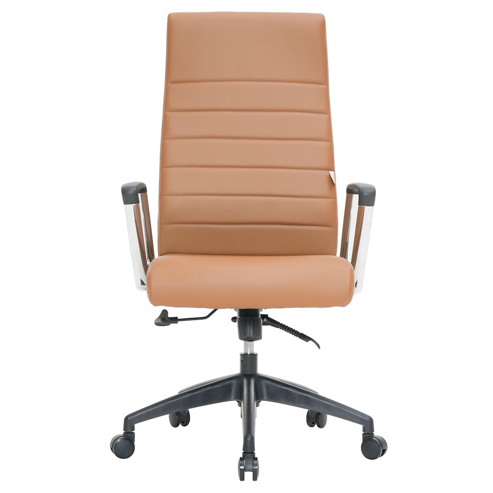 Hilton Modern High-Back Leather Office Chair. Picture 23