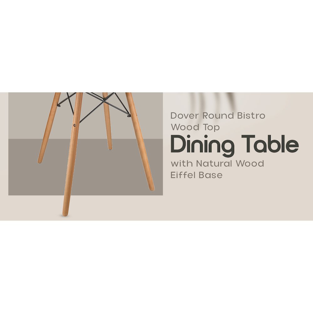 Elm Collection Modern Wooden Dining Chair In Grey. Picture 29