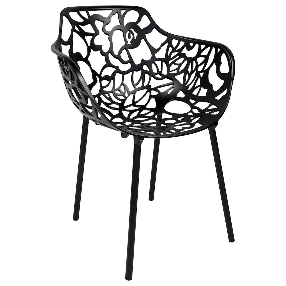 Modern Devon Aluminum Armchair. Picture 1