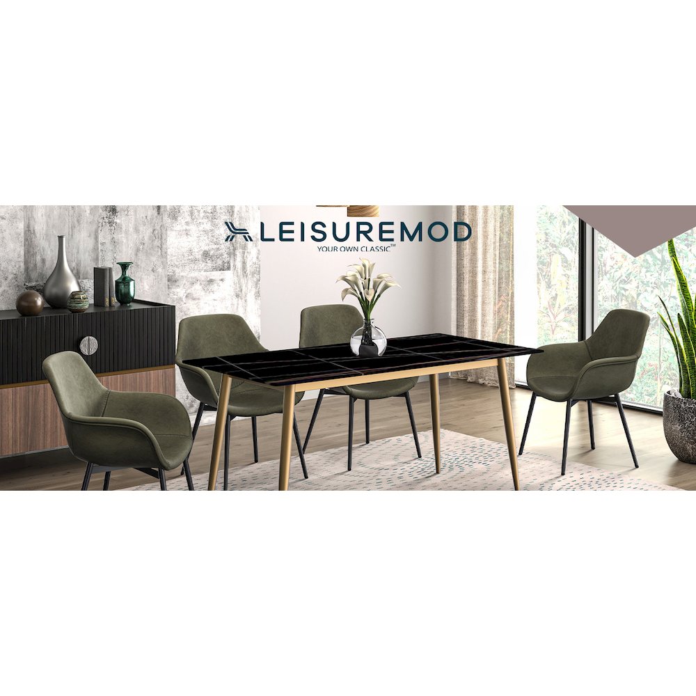 Elm Collection Modern Wooden Dining Chair In Toupe. Picture 28