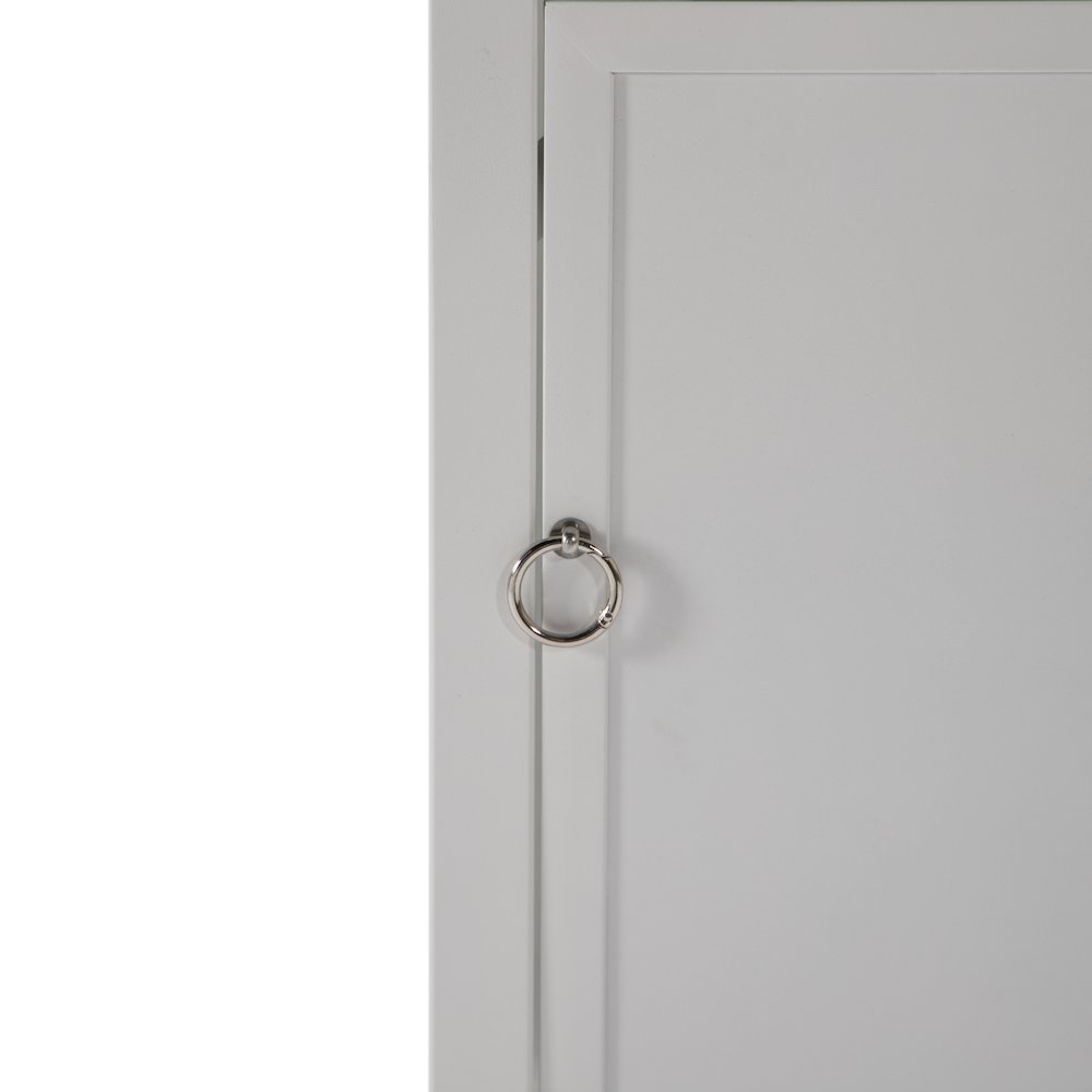 Walbrooke White Patio Square Tank Holder in White. Picture 17