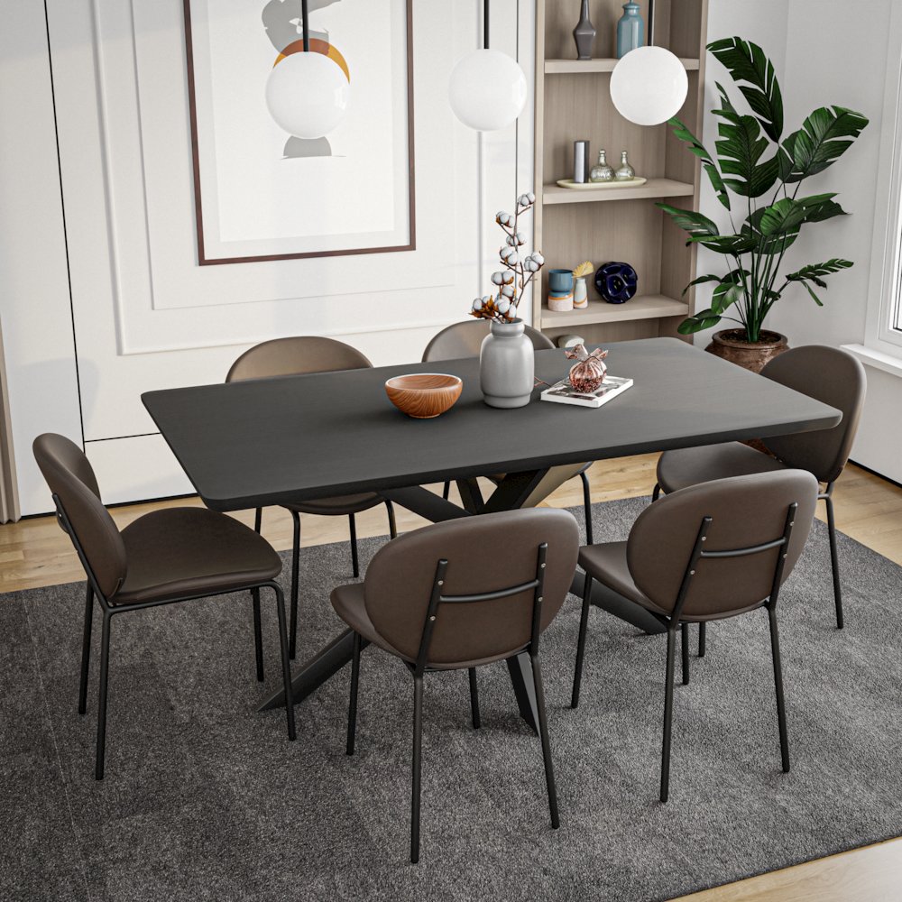 Servos Modern Dining Side Chair. Picture 10