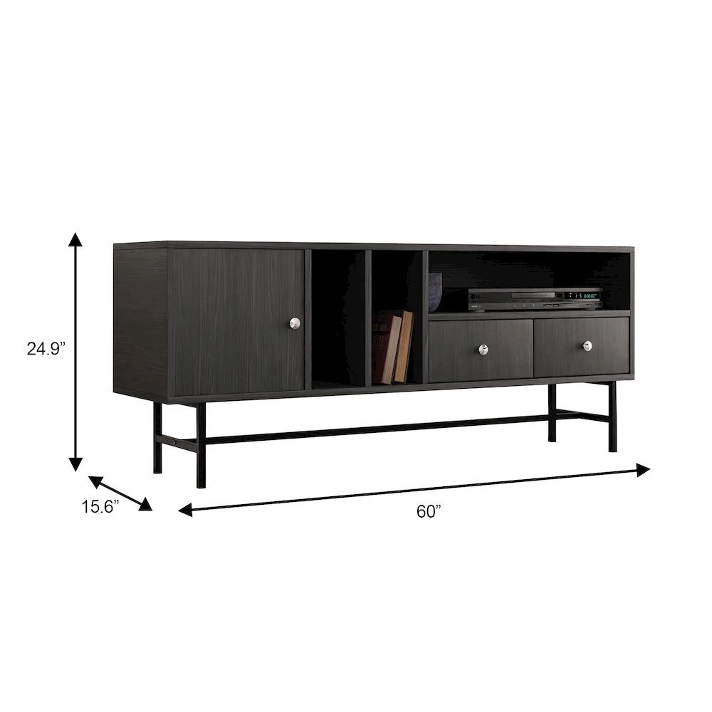 Rochester Modern Rectangular TV Stand. Picture 22
