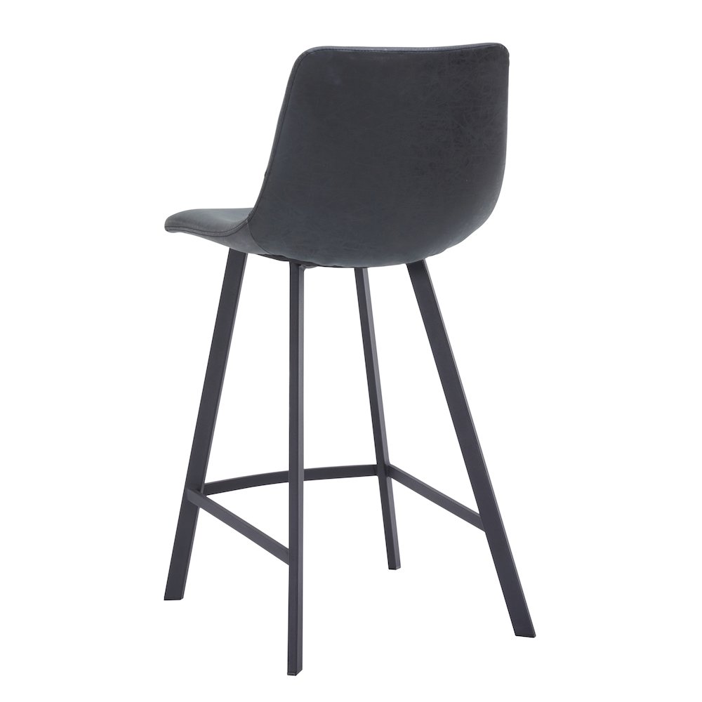 Elland - Counter stool -Charcoal Black. Picture 10