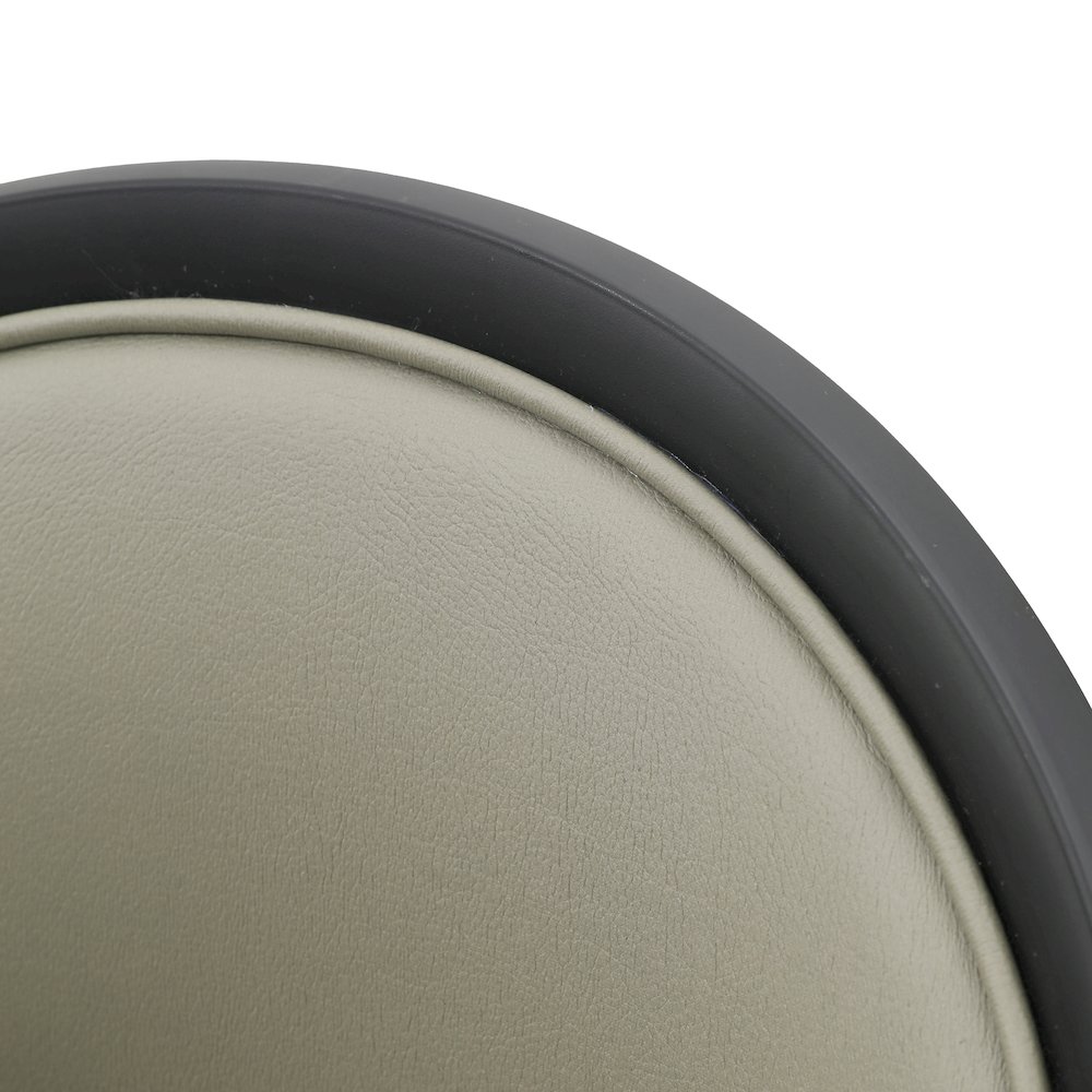 Urbane Collection Modern Dining Chair With Olive Green. Picture 20