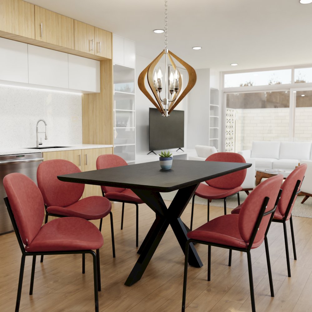 Servos Modern Dining Side Chair. Picture 9
