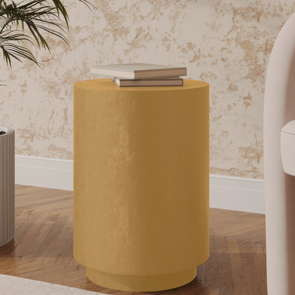 Modern Side End Table Ramble Series In Beige. Picture 8