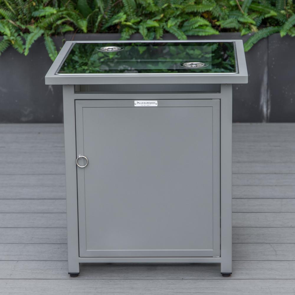 Walbrooke Grey Patio Square Tank Holder. Picture 10