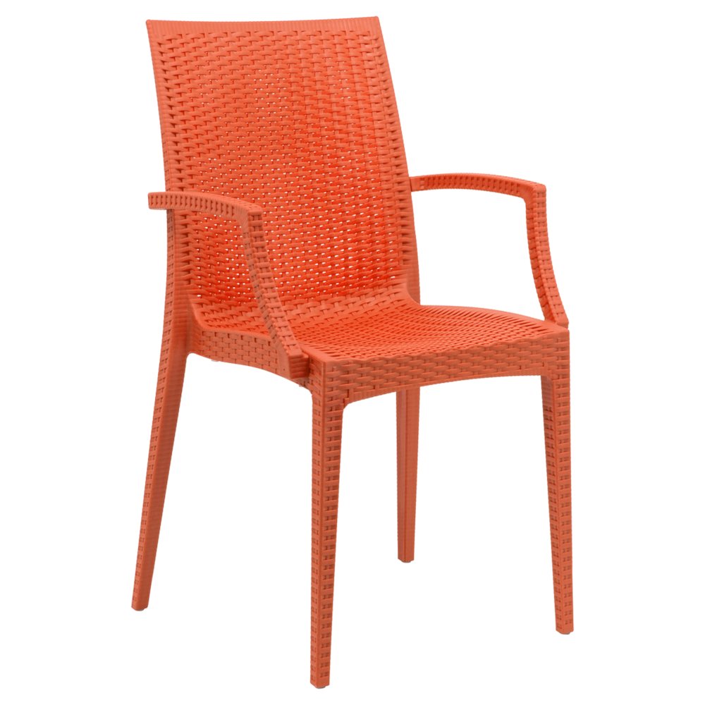 Weave Mace Indoor/Outdoor Chair (With Arms). Picture 1