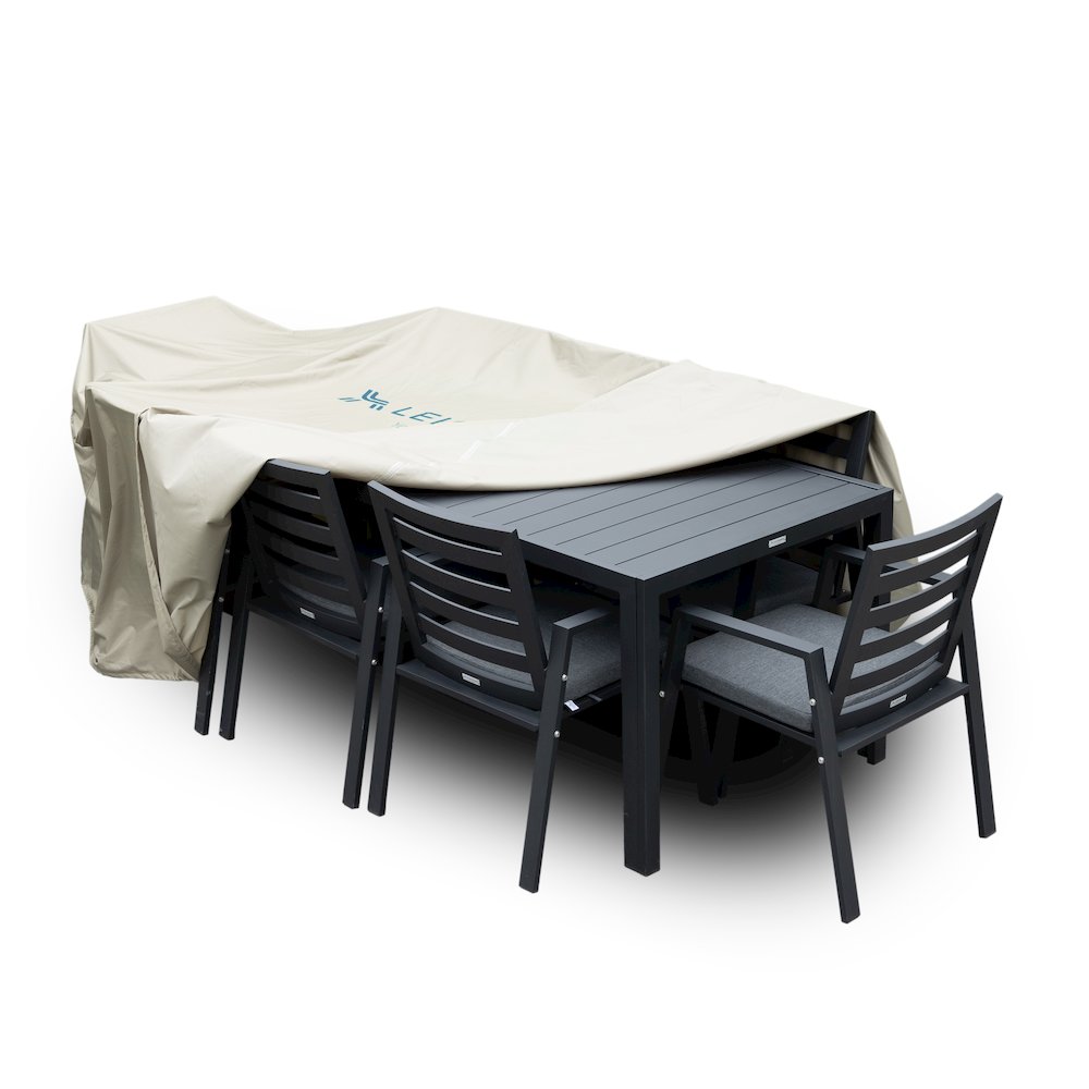 Chelsea Modern Patio Dining Armchair Set of 2. Picture 64