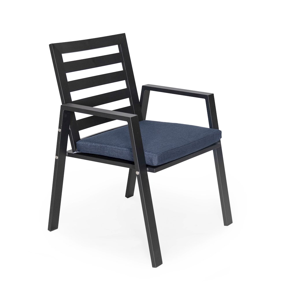 Chelsea Modern Patio Dining Armchair Set of 2. Picture 112