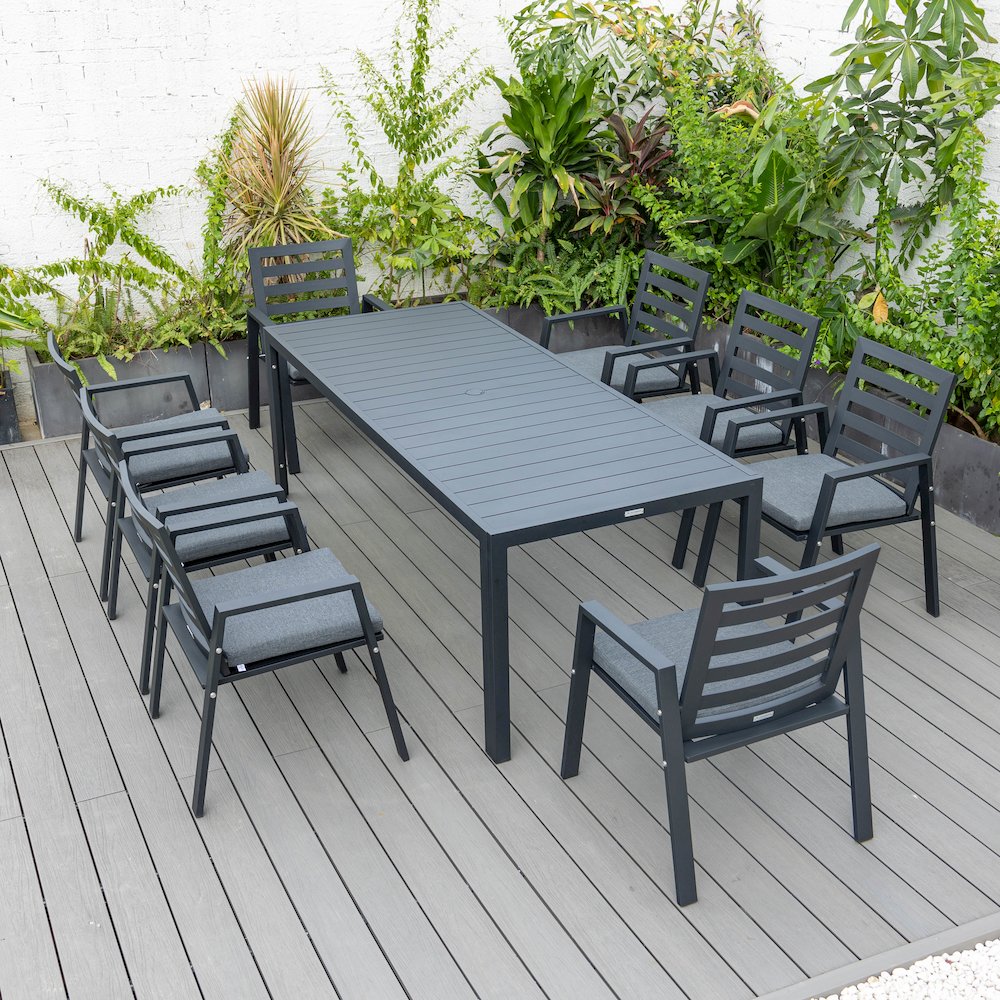 Chelsea Modern Patio Dining Armchair Set of 2. Picture 159