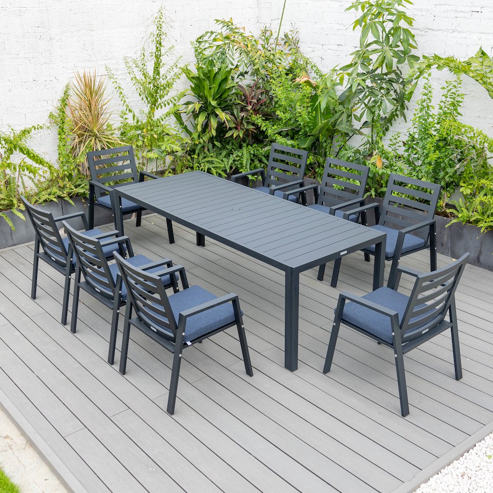 Chelsea Modern Patio Dining Armchair Set of 2. Picture 172