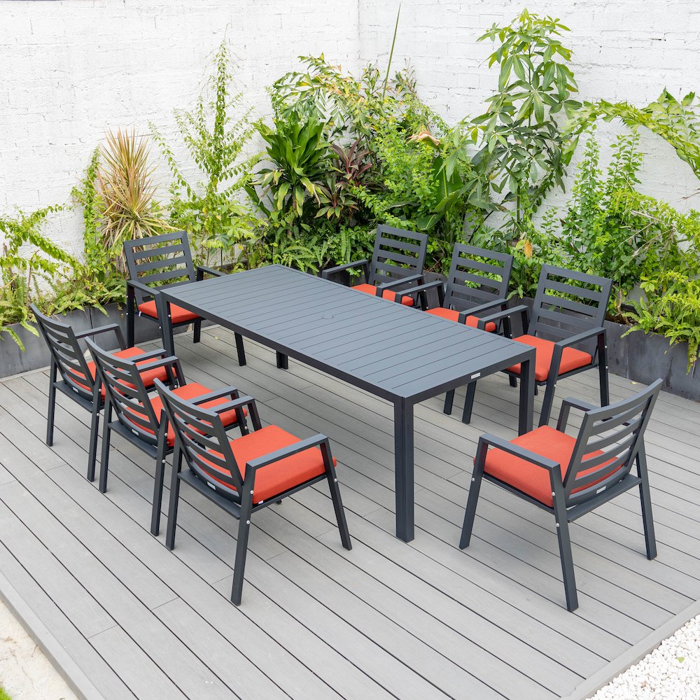 Chelsea Modern Patio Dining Armchair Set of 2. Picture 178