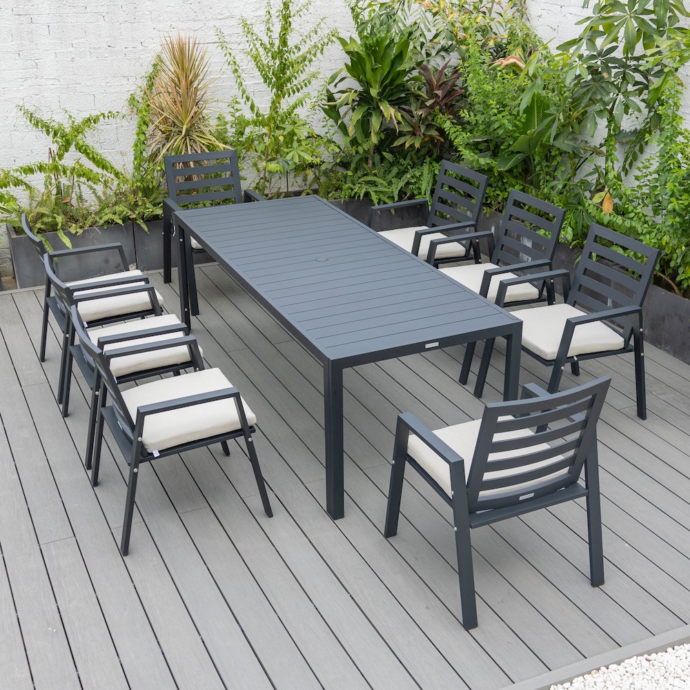 Chelsea Modern Patio Dining Armchair Set of 2. Picture 153