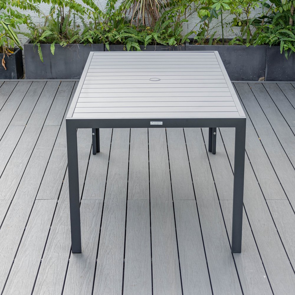 Chelsea Modern Patio Dining Armchair Set of 2. Picture 19