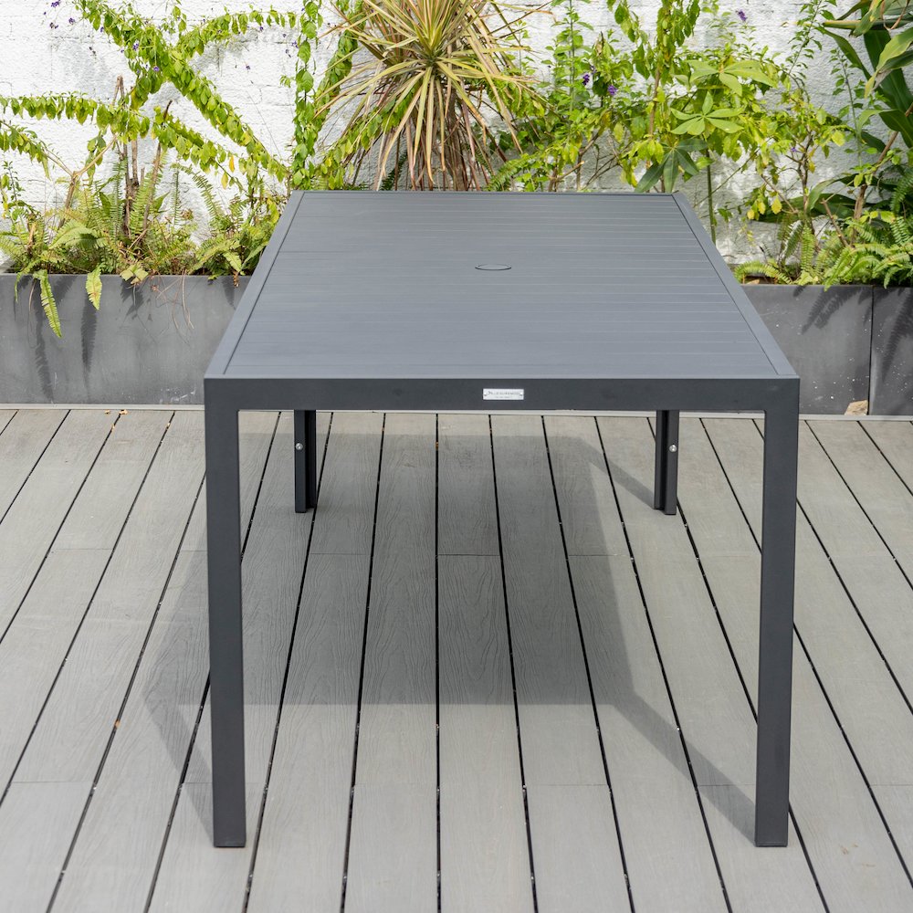 Chelsea Modern Patio Dining Armchair Set of 2. Picture 22