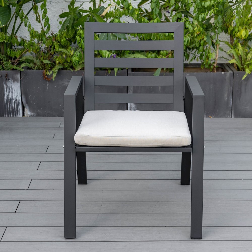 Chelsea Modern Patio Dining Armchair Set of 2. Picture 26