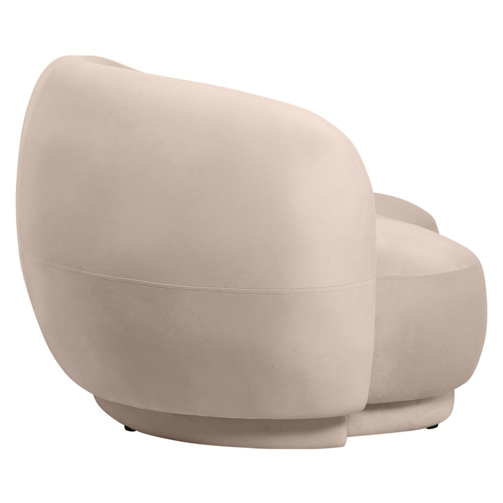 Faze 3-Seater Wide Couch Sofa Upholstered in Velvet. Picture 9