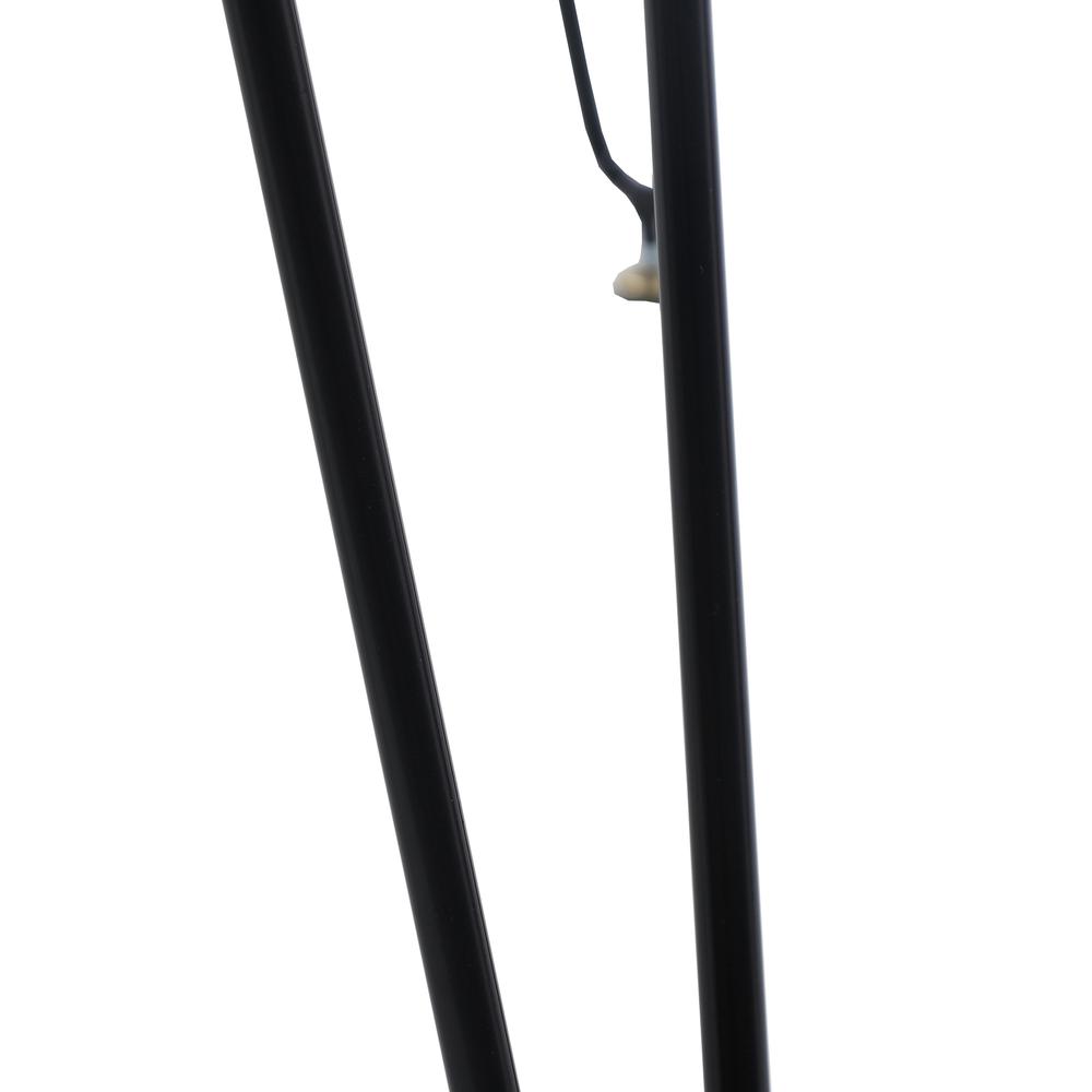 Elmwood Modern Wood Top Coffee Table With Iron Base. Picture 7