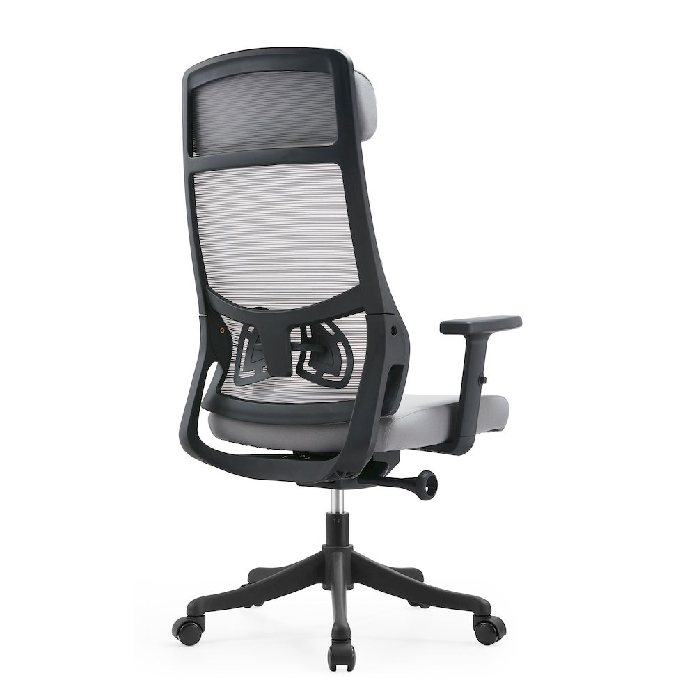 Office Dale Series Office Task Chair In Light Grey. Picture 18