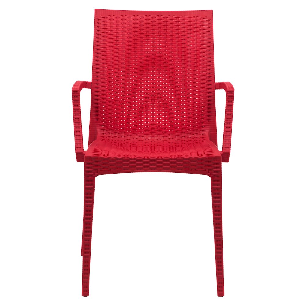 Weave Mace Indoor/Outdoor Chair (With Arms), Set of 2. Picture 3