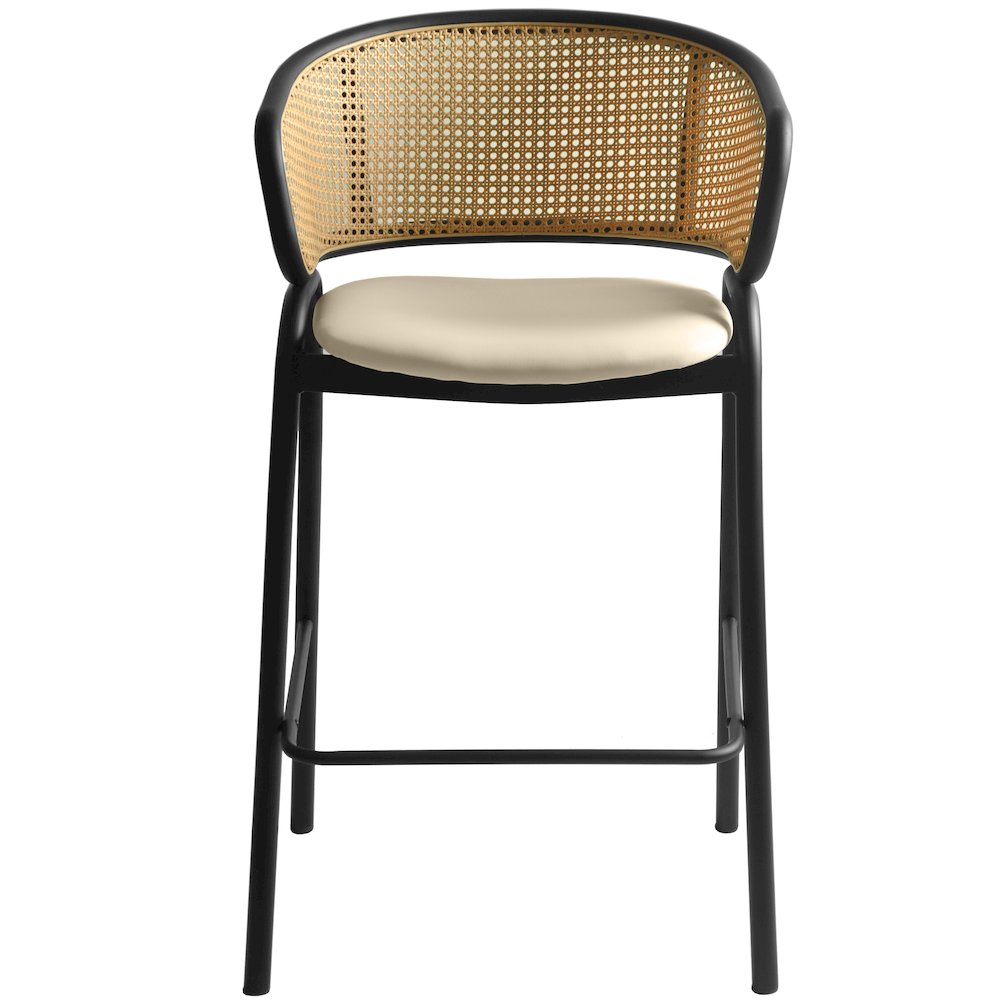 Ervilla Wicker Bar Stool Set of 2. Picture 6