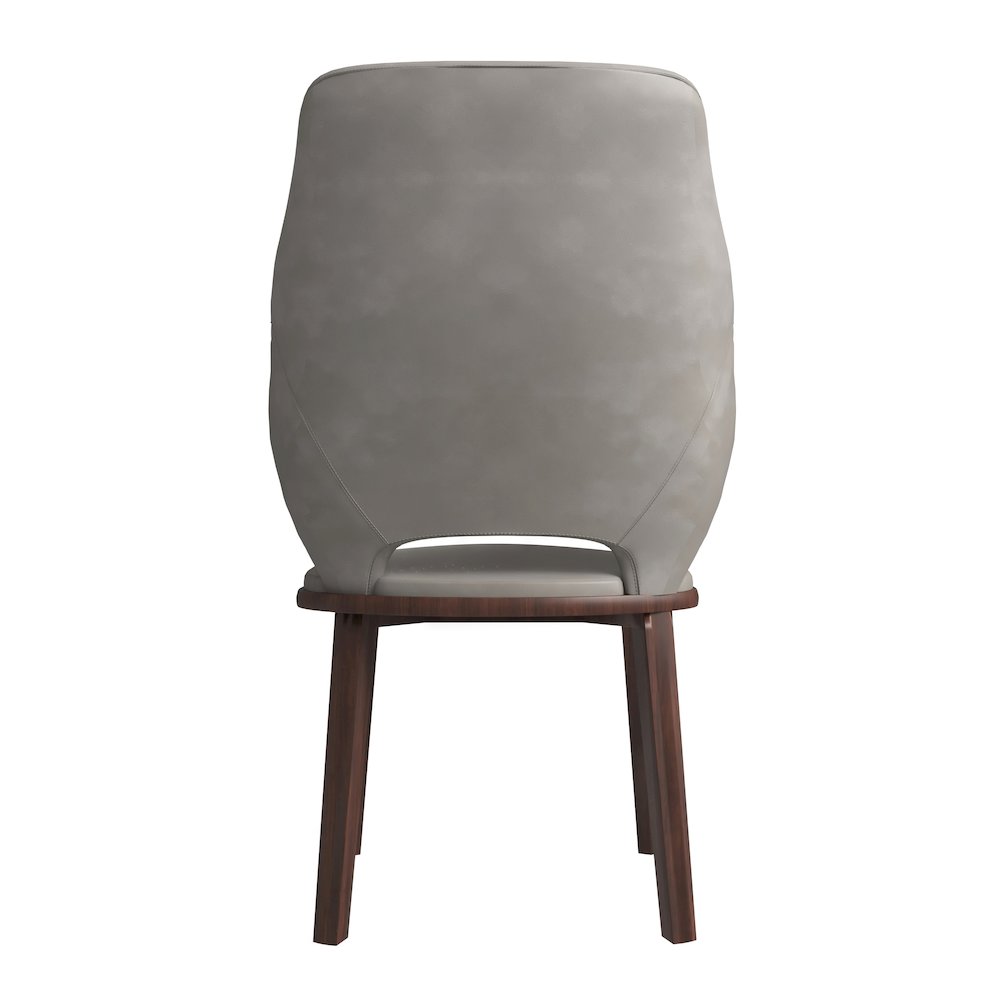 Vivara Collection Modern Dining Chair in Grey Set of 4. Picture 9