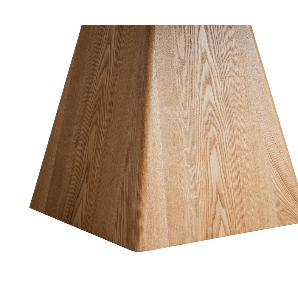Zephry Collection Modern Dining Wooden Square Dining Table in Natural Wood. Picture 43