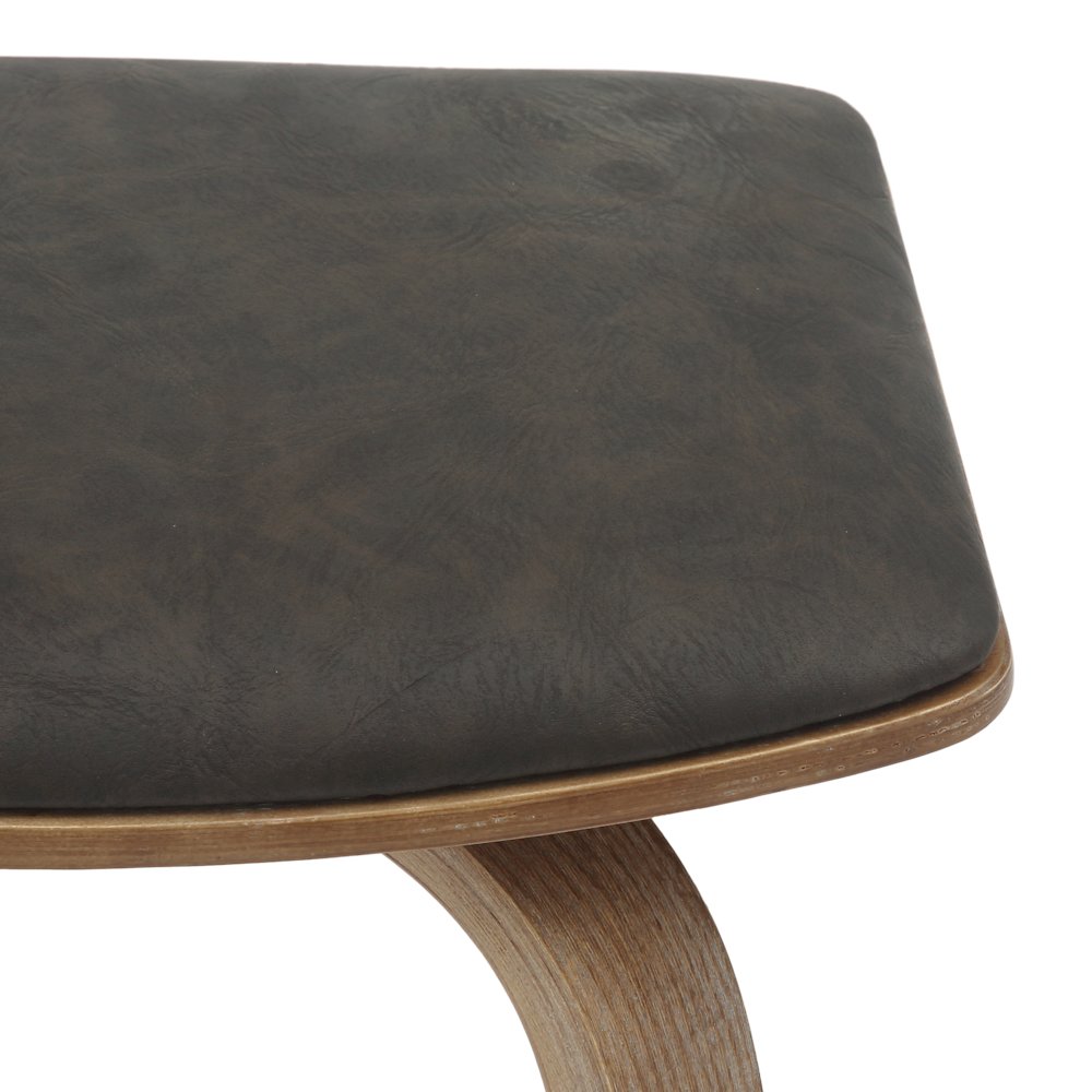 Wooden Counter Stool in Brown. Picture 11