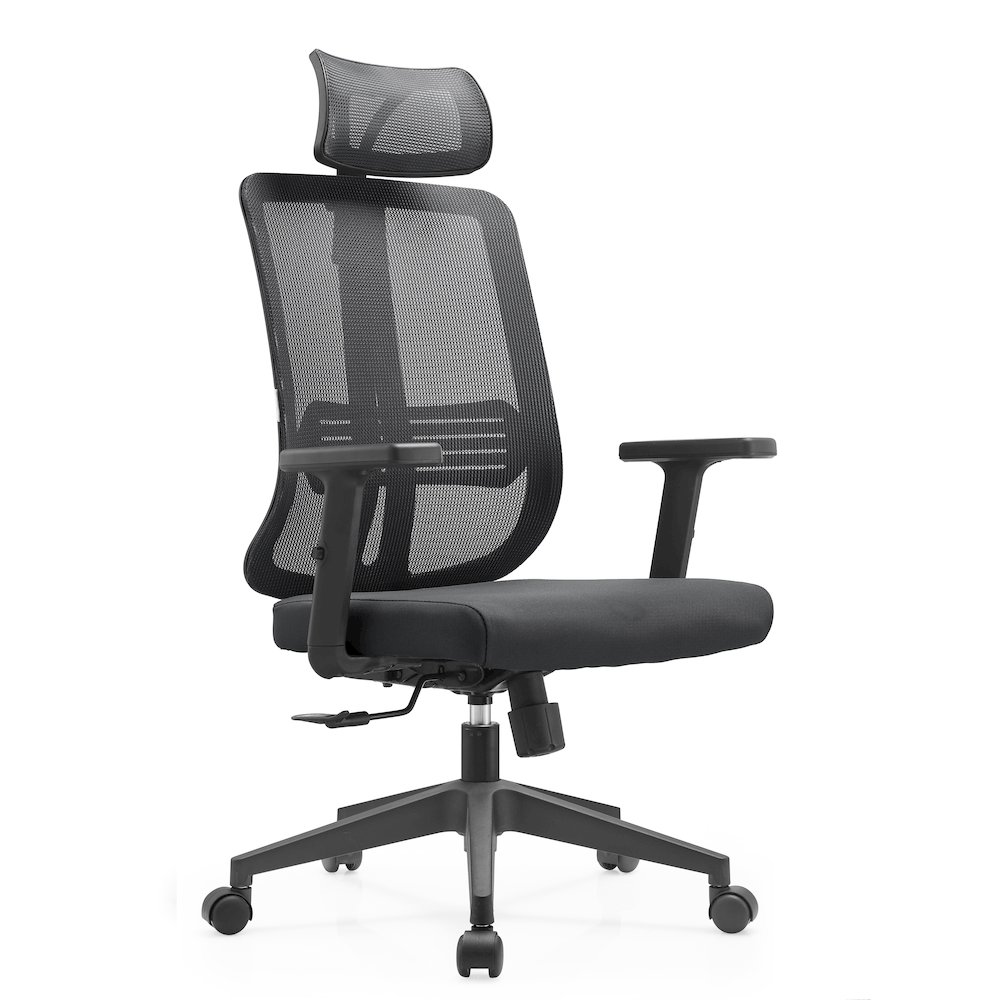 Office Nift Series Office Task Chair In Black. Picture 3