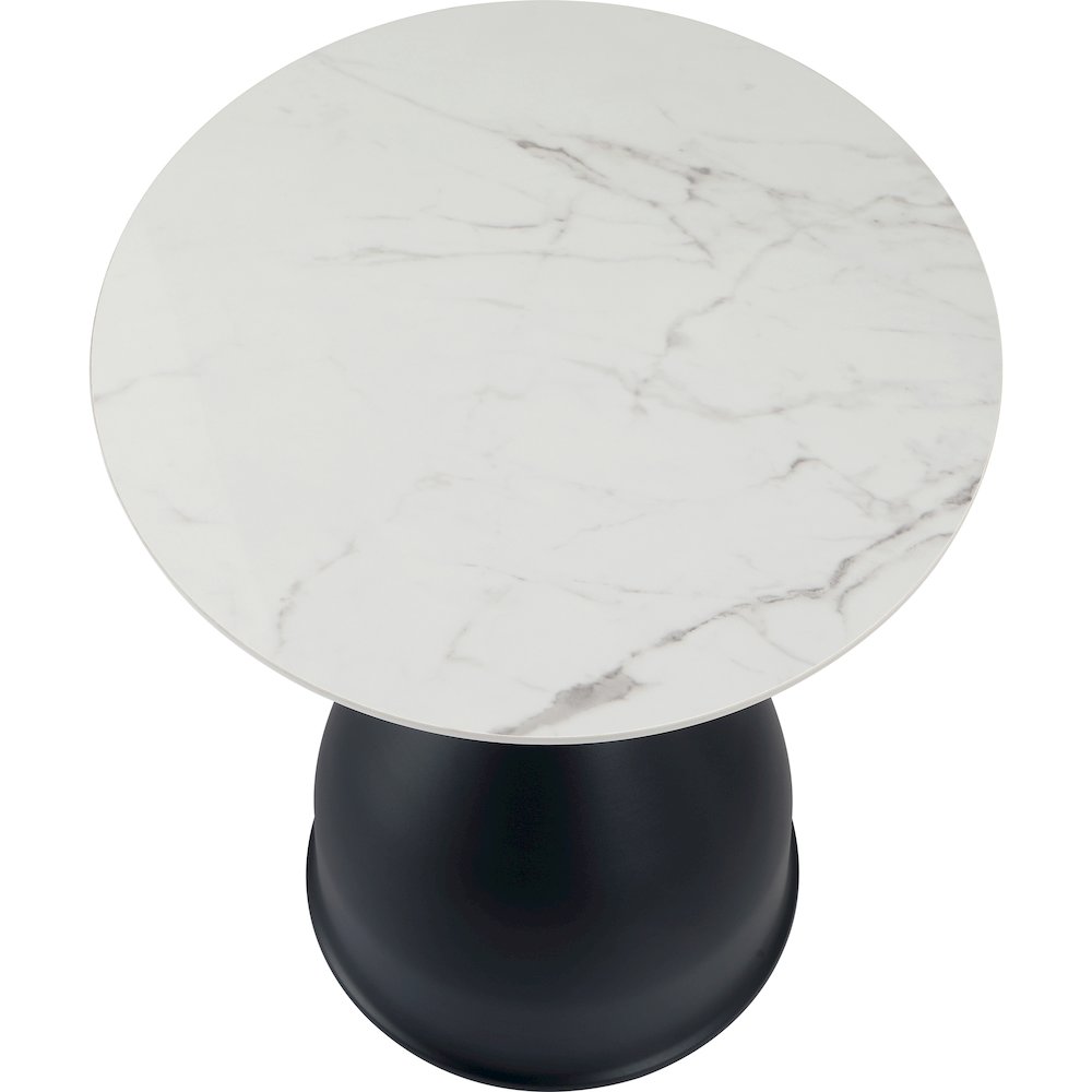 Bento Collection Modern End Table In Black. Picture 20