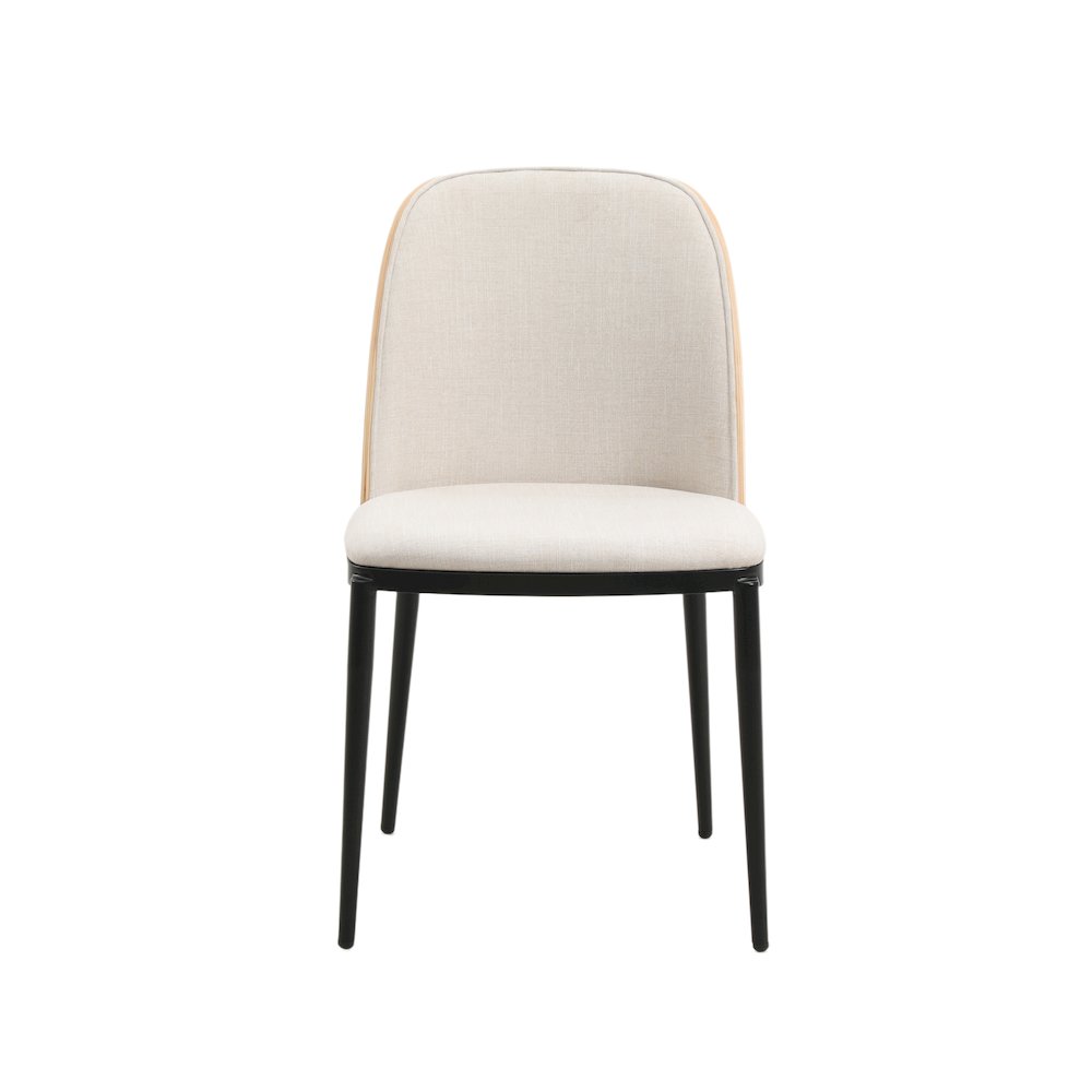 Tule Mid-Century Modern Dining Side Chair Set of 4. Picture 6