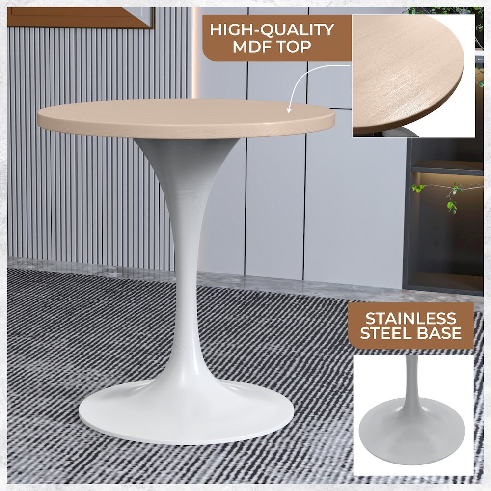 Verve Collection 27 Round Dining Table. Picture 3