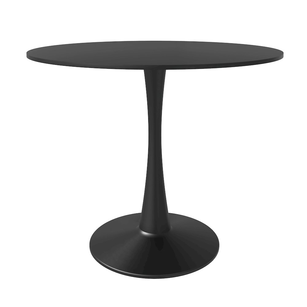 Bristol Mid-Century Modern Round Dining Table. Picture 1