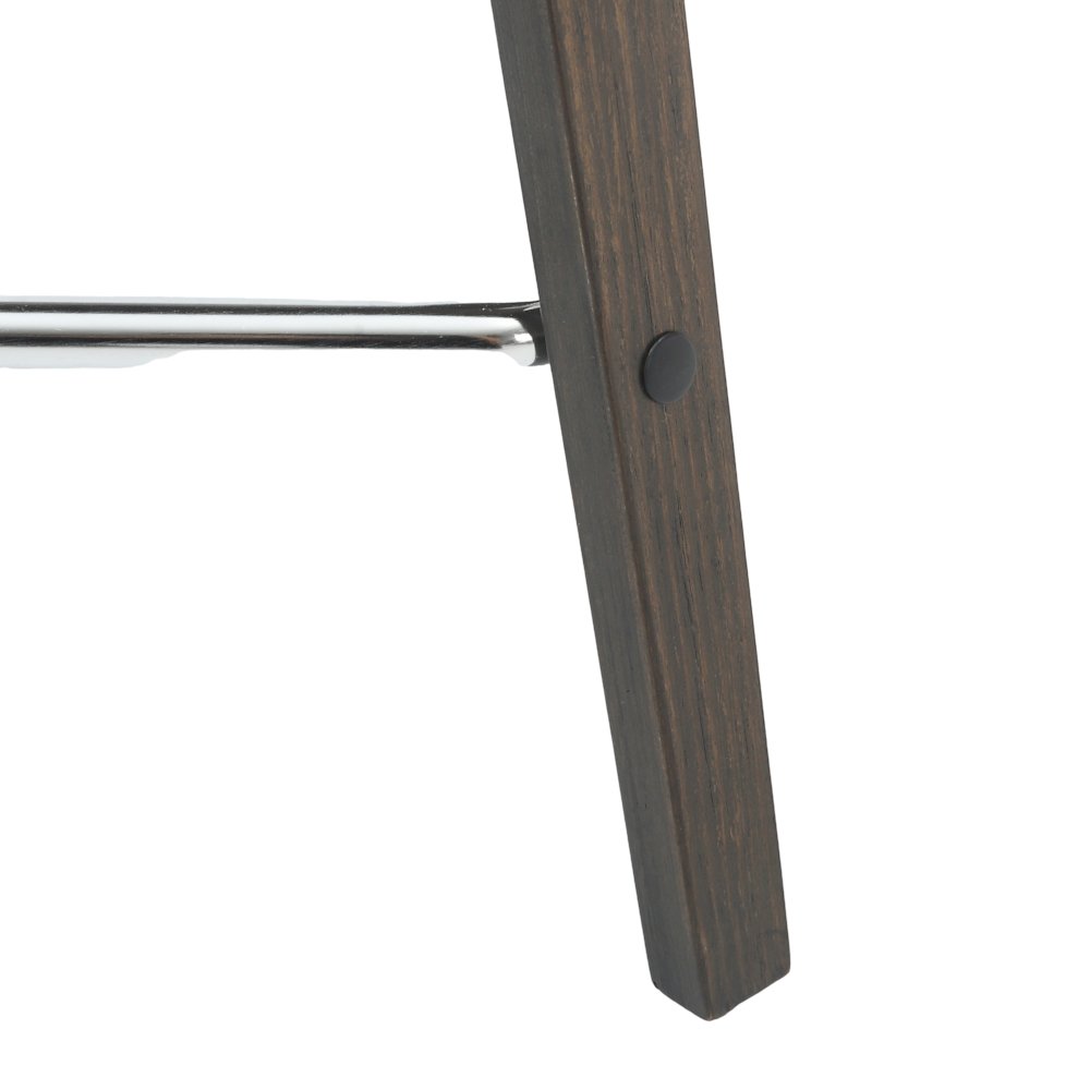 Wooden Counter Stool in White. Picture 10
