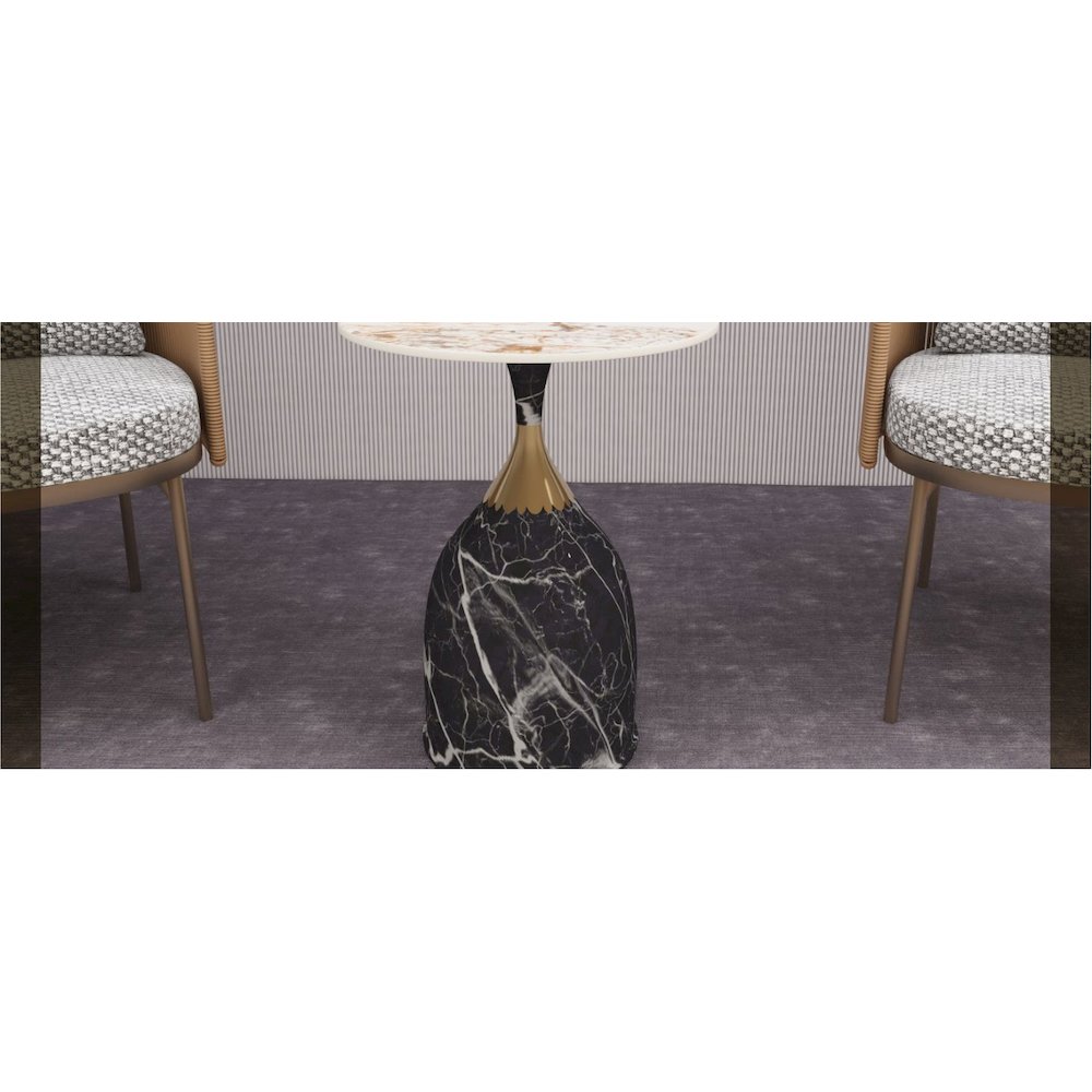 Oslo Collection Modern End Table In Grey. Picture 47
