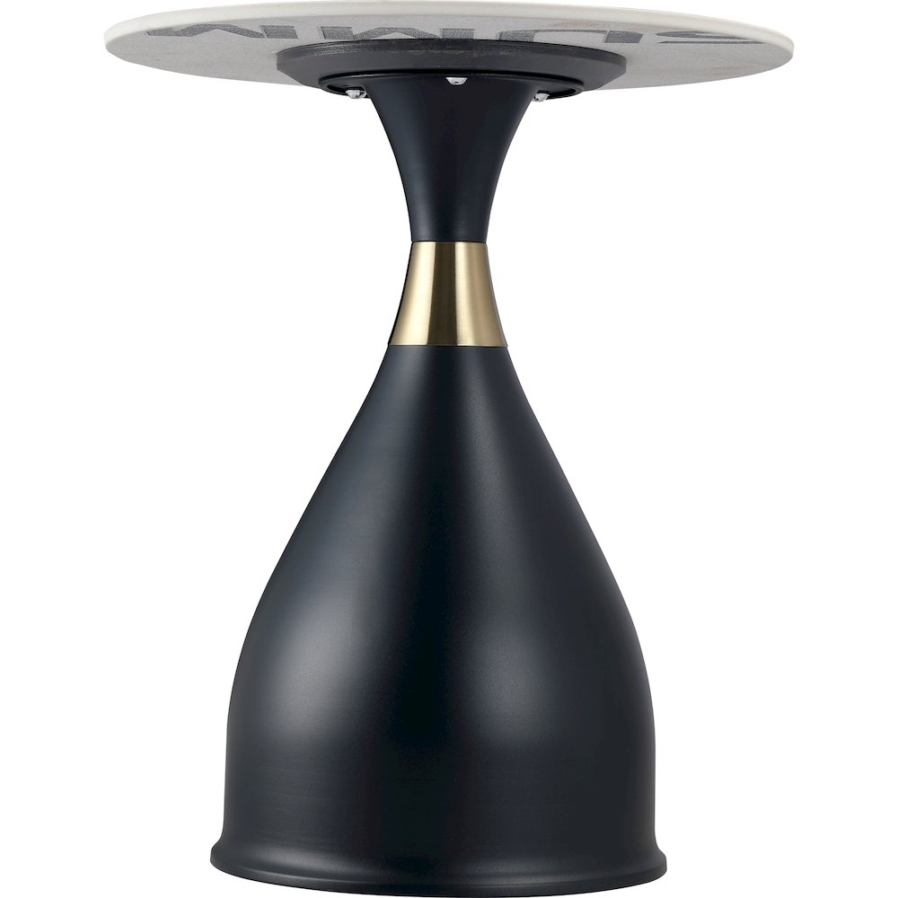 Bento Collection Modern End Table In Black. Picture 10