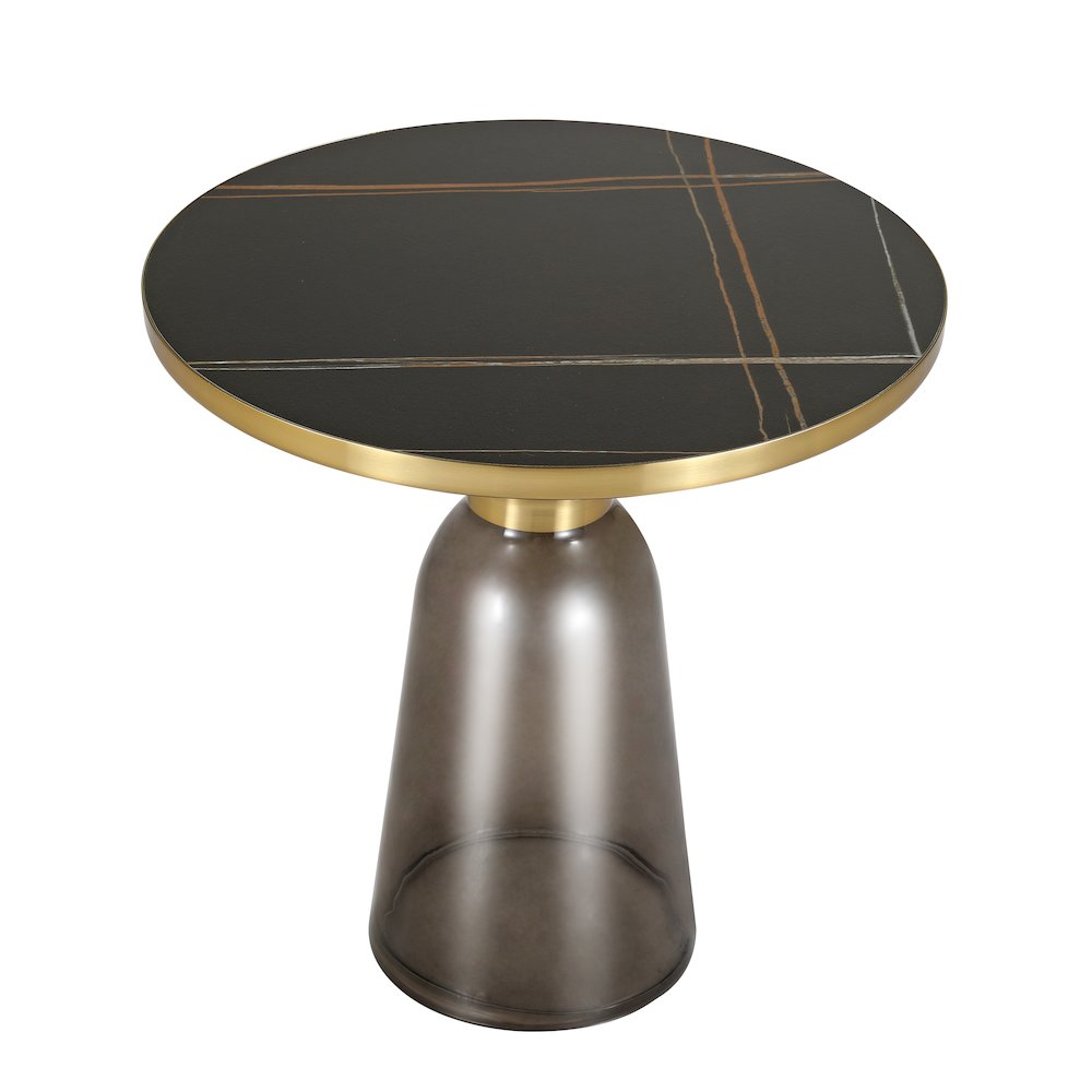 Tully Collection Glass side Table. Picture 7