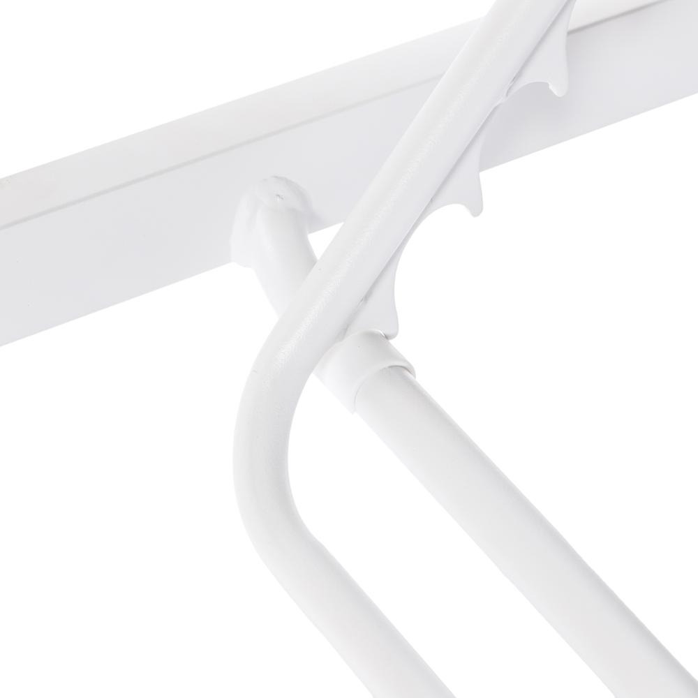 Marlin Patio Chaise Lounge Chair With White Aluminum Frame. Picture 16