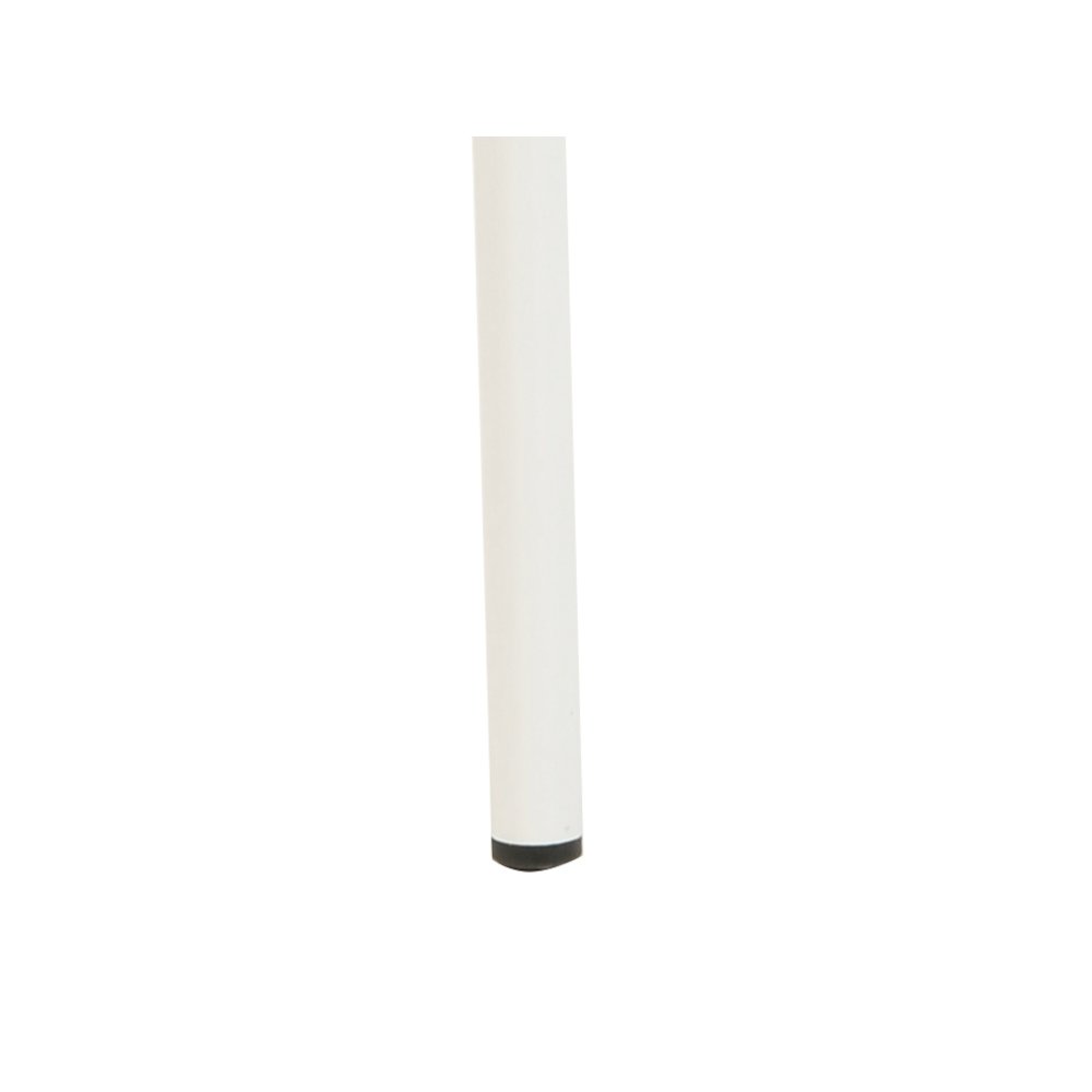 Euston Collection Modern Dining Chair White Frame In Brown. Picture 1