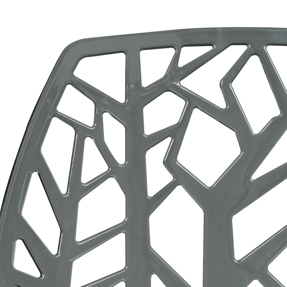 Cornelia Modern Spring Cut-Out Tree Design Stackable Dining Chair. Picture 6