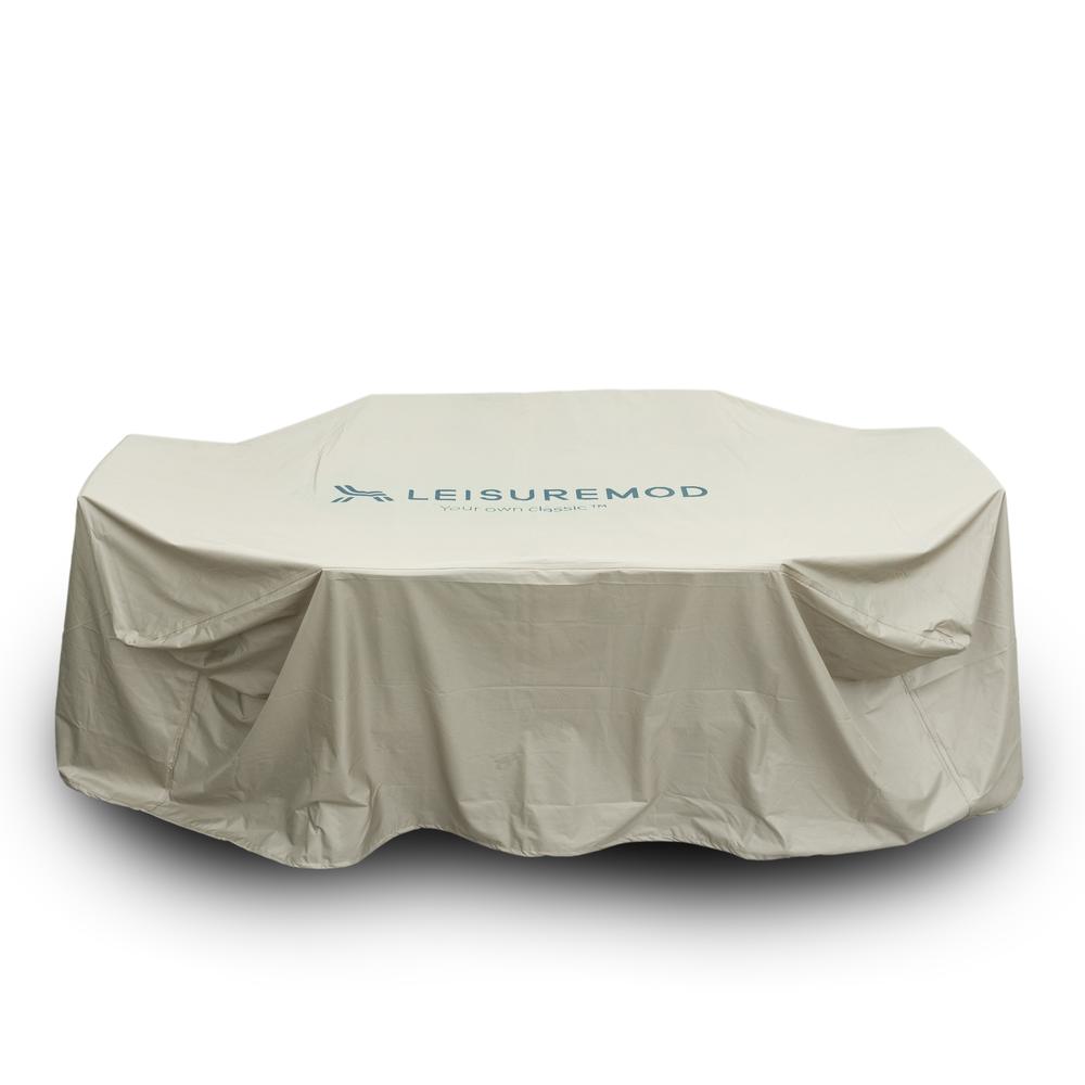 Chelsea Rectangular Outdoor Rain Cover for 63" Patio Dining Table. Picture 1