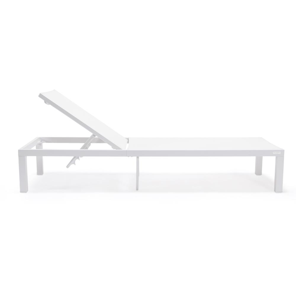 Aluminum Outdoor Patio Chaise Lounge Chair Set of 2. Picture 13