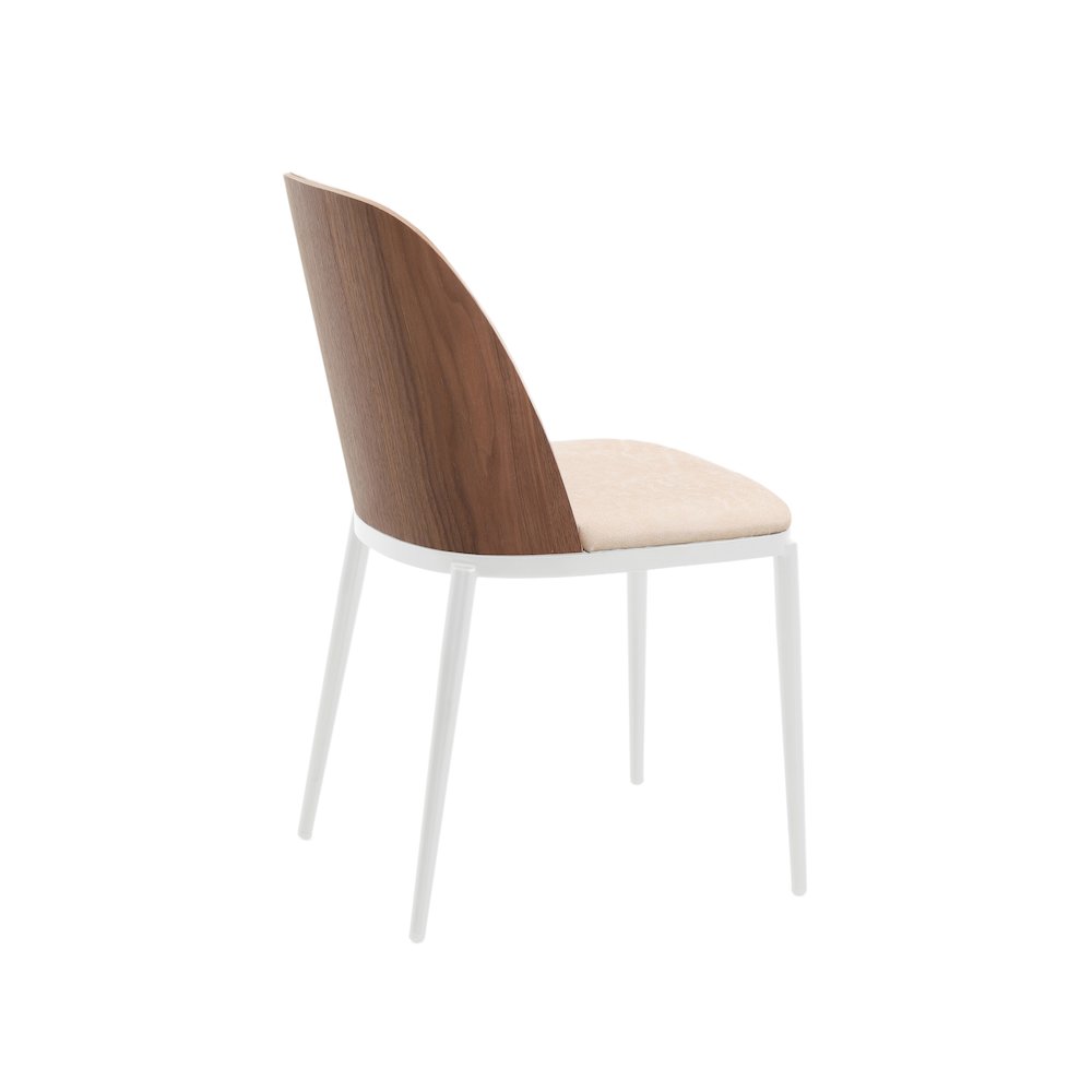 Tule Mid-Century Modern Dining Side Chair Set of 4. Picture 6