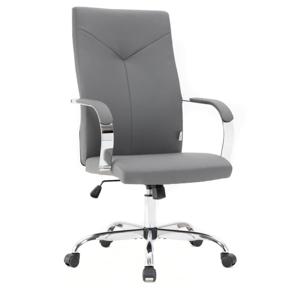 Sonora Modern High-Back Leather Office Chair. Picture 2